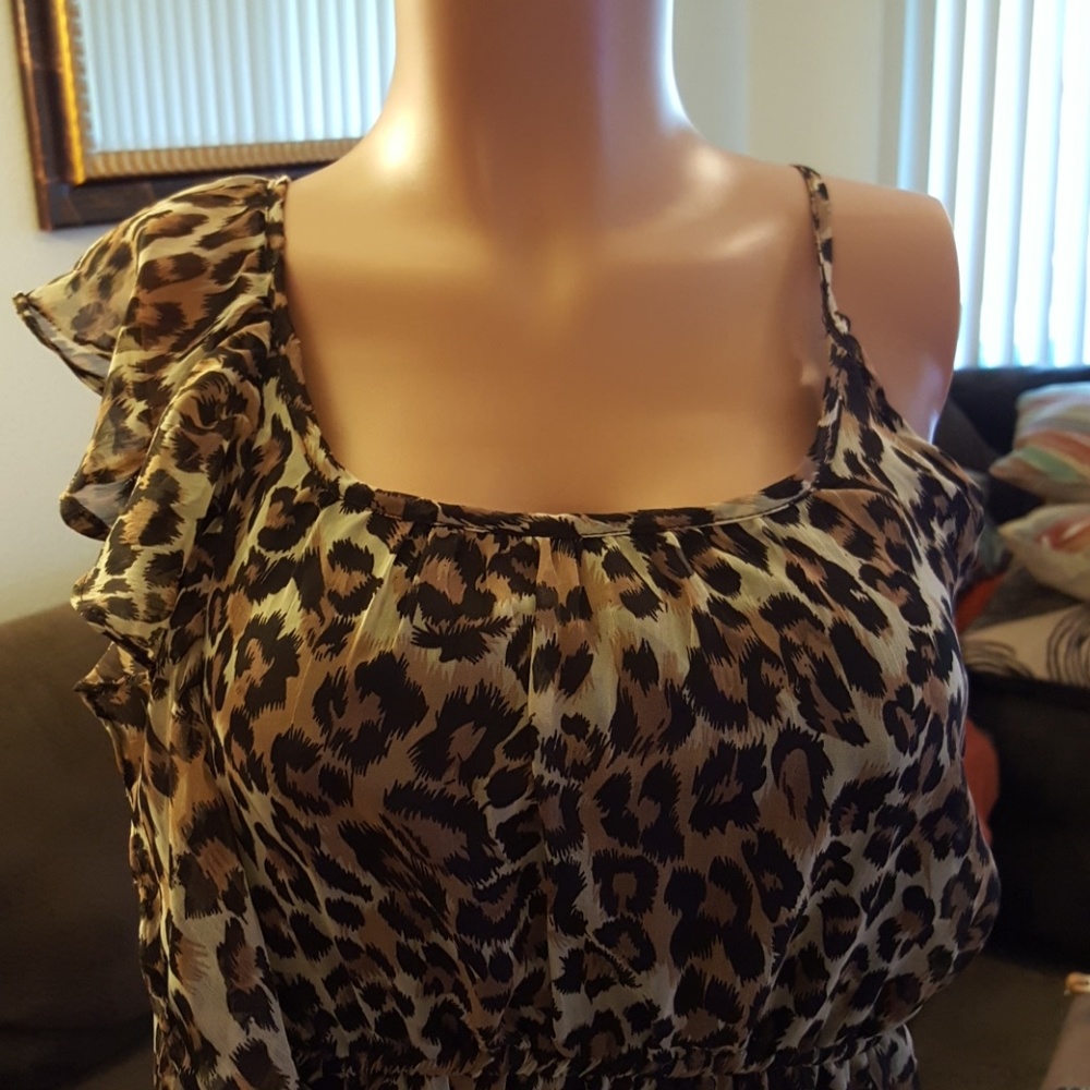 Leopard Print Dress - Picture 5 of 7